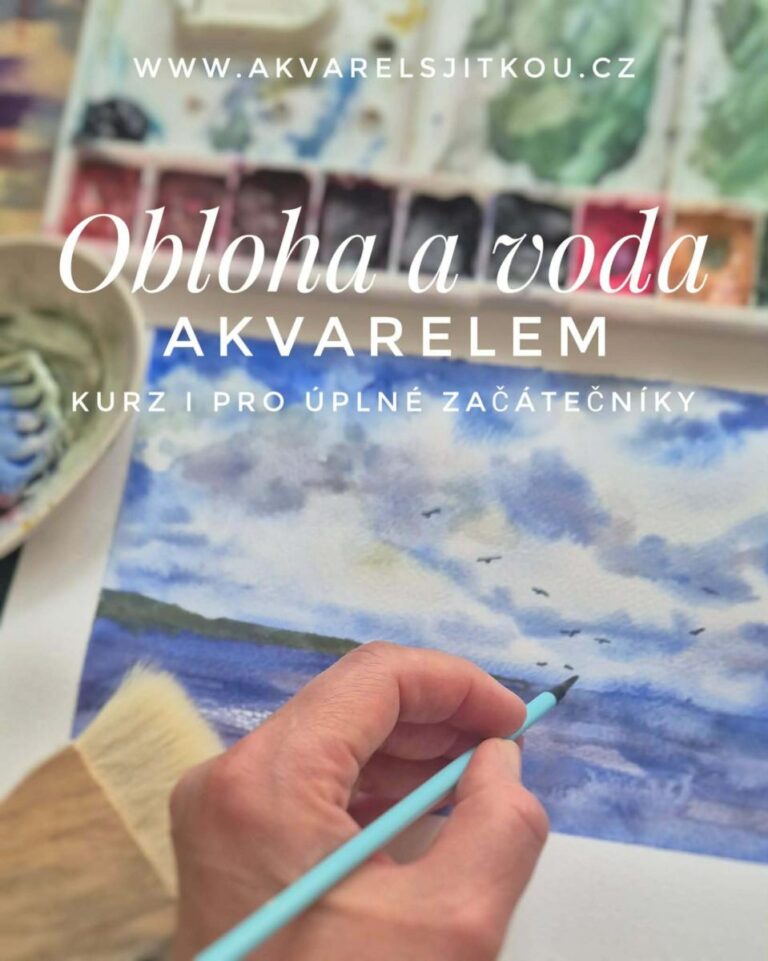 Krajina akvarelem – kurz
