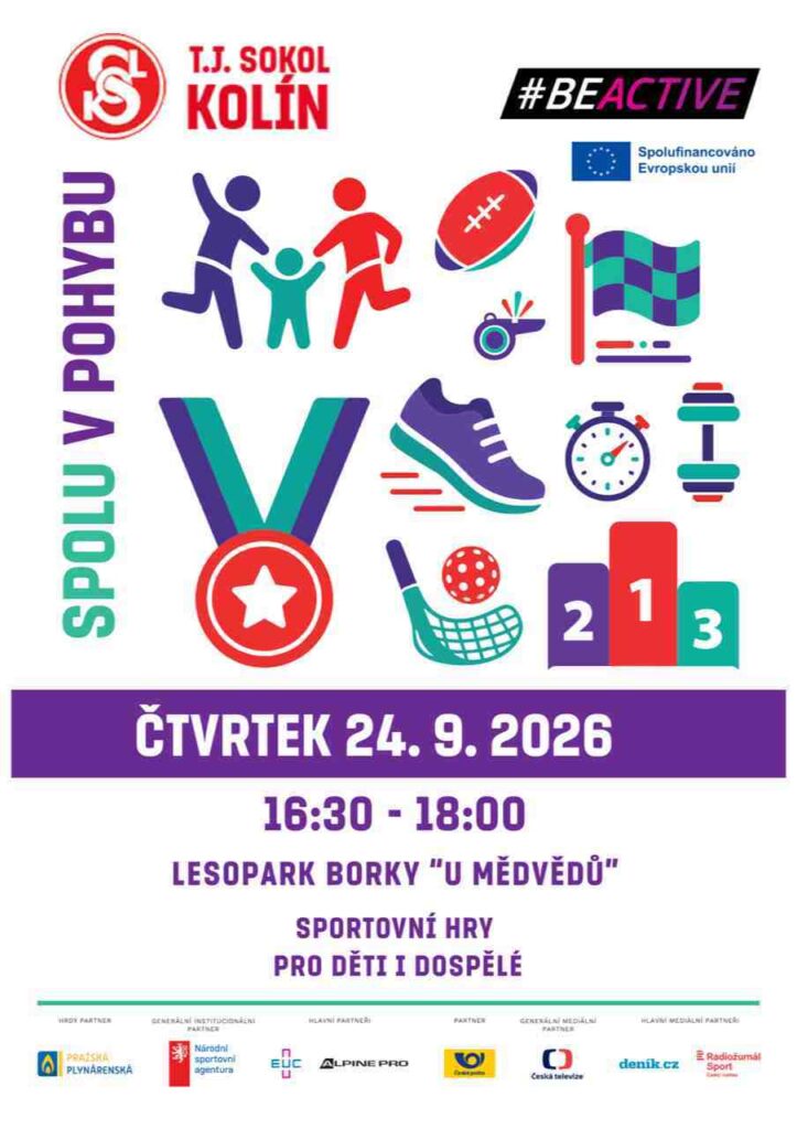 sokol pohybu plakat 2026